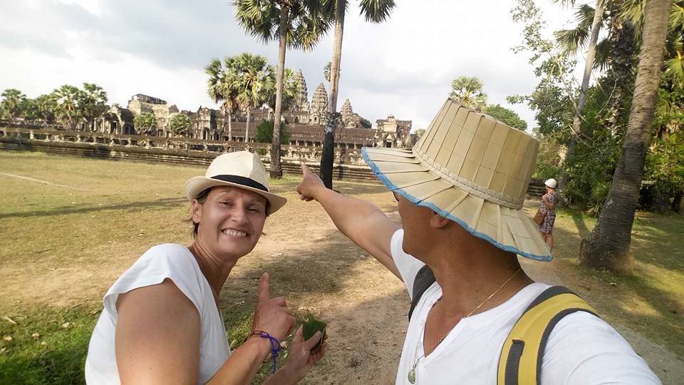 Circuit depuis Angkor au Royaume Pnom Penh