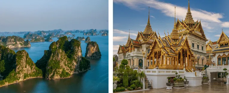 Vietnam oder Thailand: Welches Reiseziel sollen Sie für Ihre nächste Reise wählen?